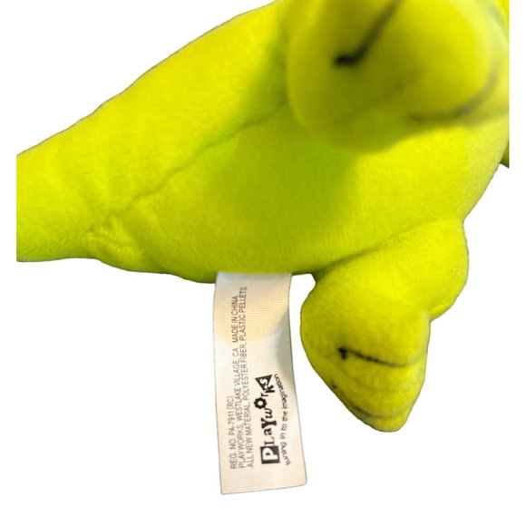 Vtg Reptar Plush Doll 6" Viacom 1998 Dinosaur Rugrats Playworks - Picture 6 of 6